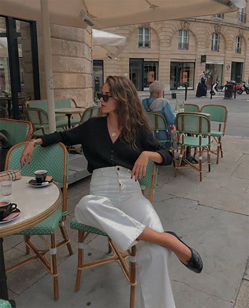 小个子不到155的，今年初春一定要穿显高的白裤子！太高级显气质了！