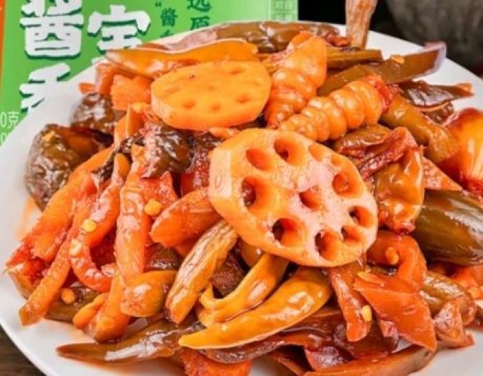 云山半佐餐咸菜