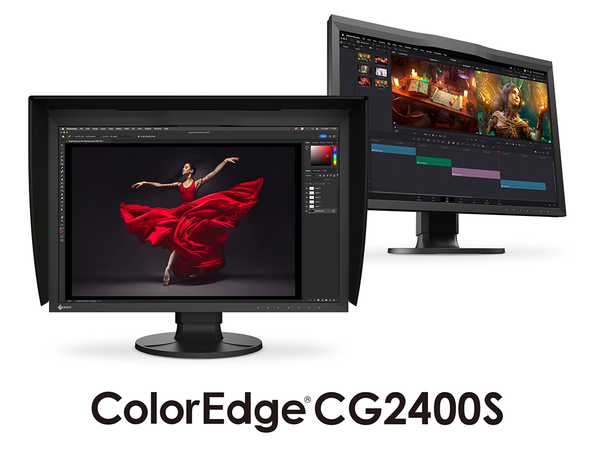艺卓推出 ColorEdge CG2400S 专业显示器：支持 HDR 工作流，1800:1 对比度