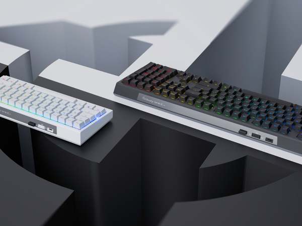 Ducky 推出电感模拟轴体机械键盘 One X Wireless，100%、60% 双配列可选