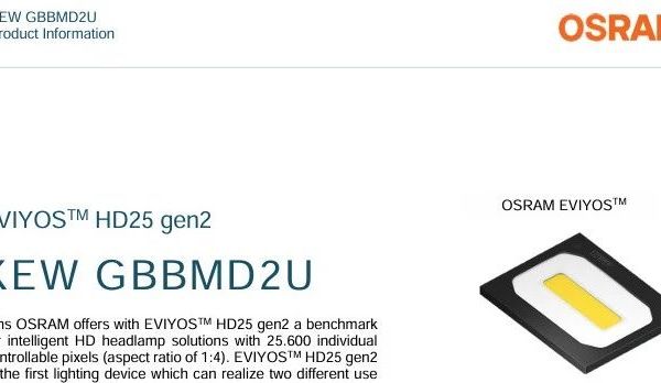 【研报学习】Osram矩阵式车前大灯 - Part 1 - 成本
