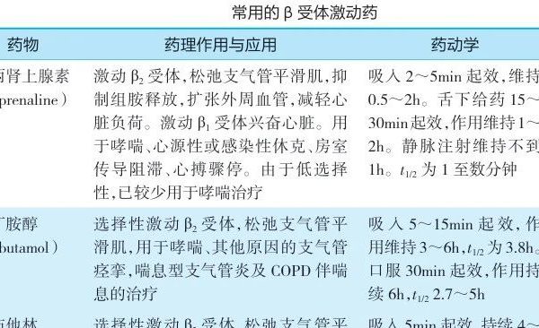 516.作用于呼吸系统的药物