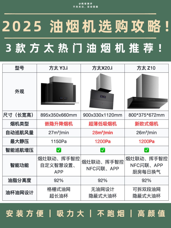方太吸油烟机