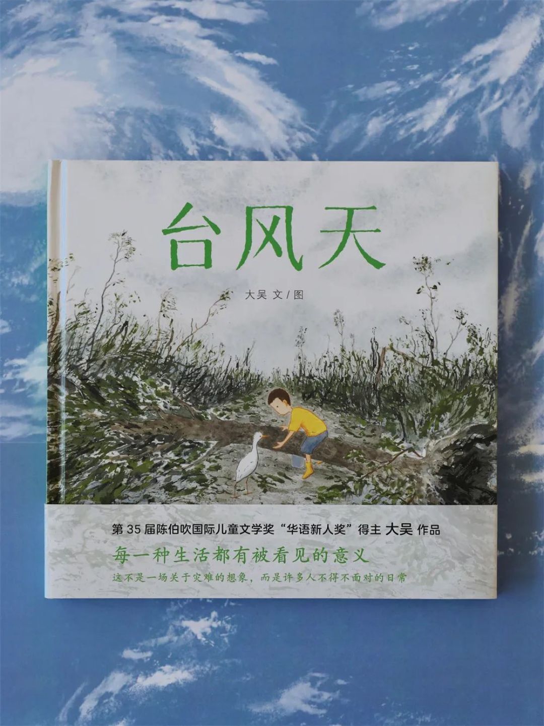 《台风天》走向国际!获选博洛尼亚童书展150本优秀图画书!