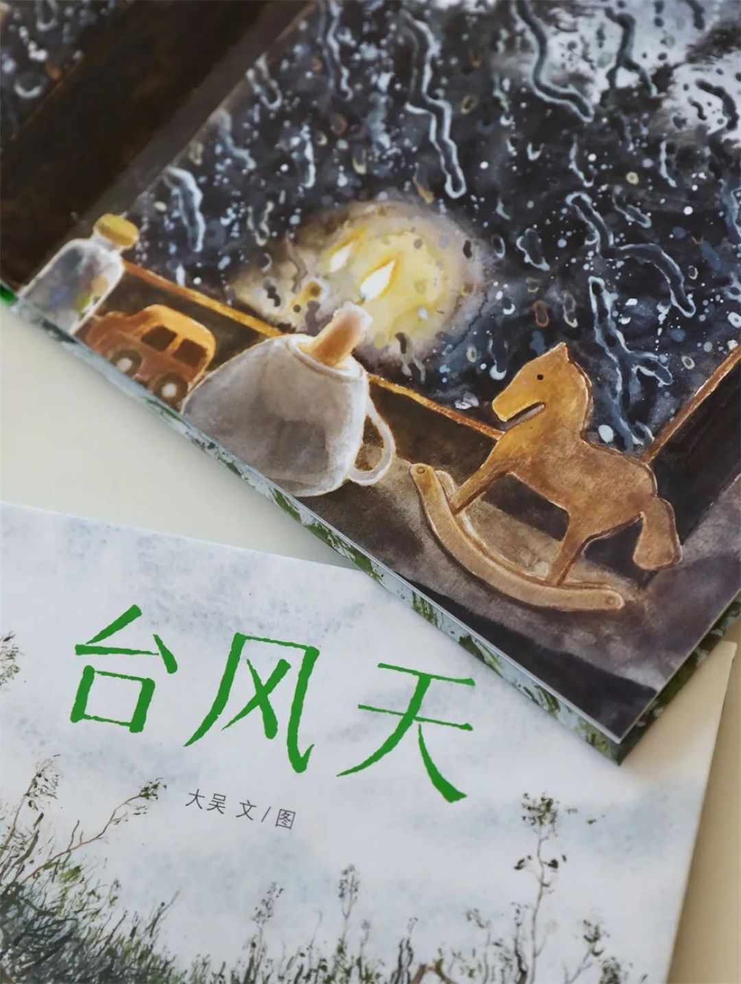 《台风天》走向国际!获选博洛尼亚童书展150本优秀图画书!