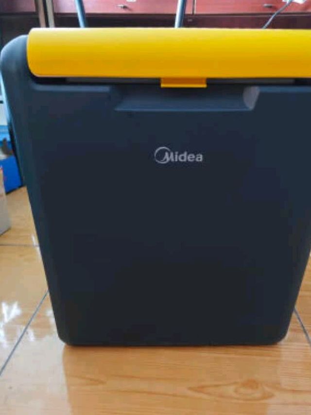 美的（Midea）车载冰箱 25升车家两用手提便携户外露营冷暖箱