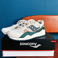 🌿 白绿撞色，复古跑鞋--Saucony索康尼SHADOW6000