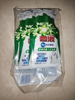 碧浪50g*4袋装洗衣液使用体验