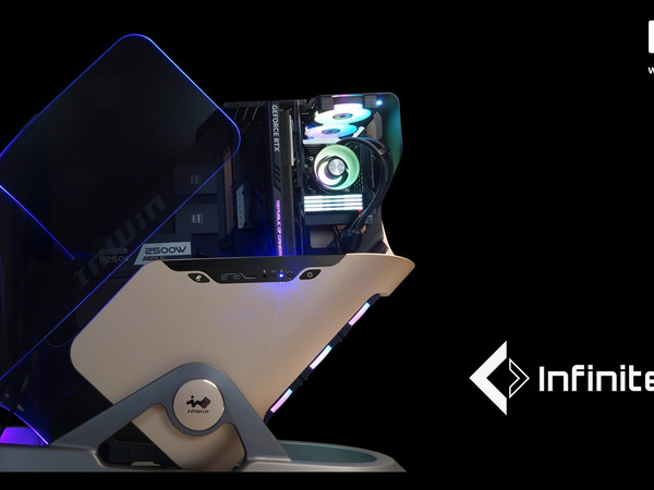 inWin 迎广 Signature Infinite“无限”机箱海外上市：太空舱风格半开放式设计，99.8 万日元