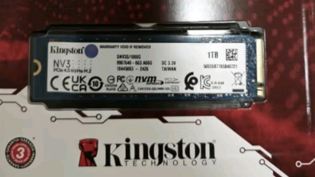 金士顿1TB SSD固态硬盘：疾速读写，畅享《黑神话：悟空》新境界