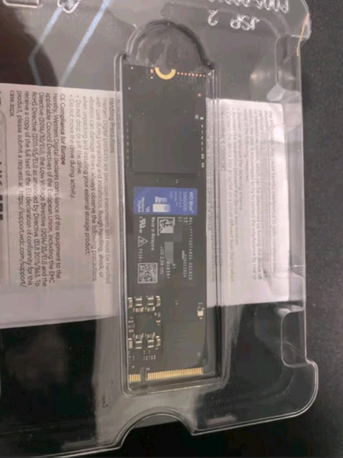 西部数据固态硬盘