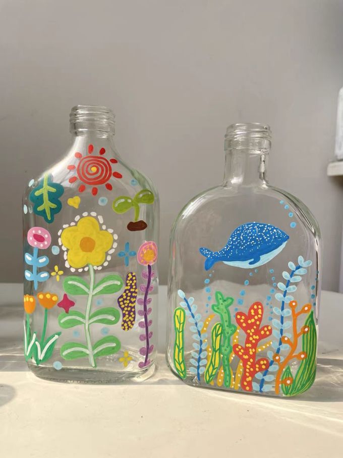 无毒可水洗纺织画画彩绘油画diy手绘墙绘画聚丙烯小支盒装专用染料 比