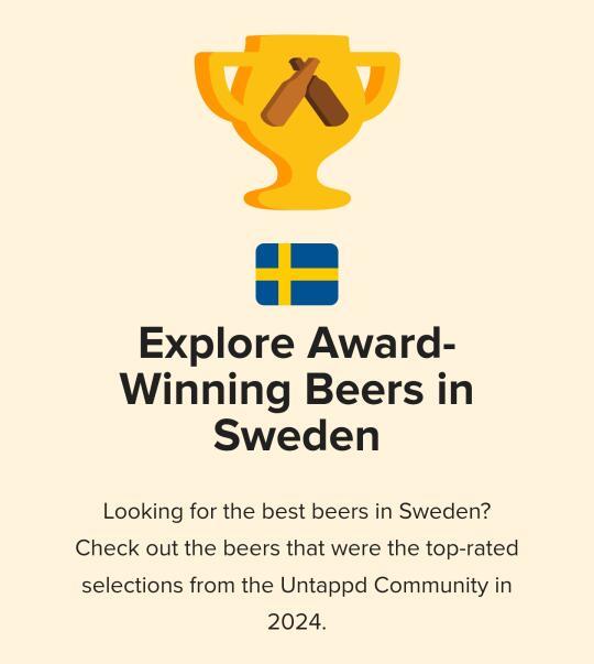 来看看瑞典哪些酒厂赢下ut24年大奖？(1)