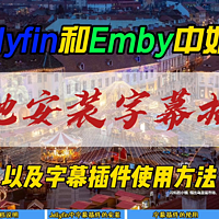 Jellyfin和Emby中如何本地安装字幕插件~