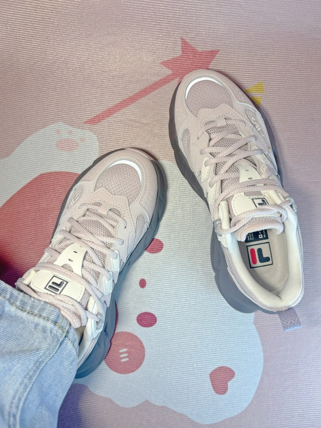 🌸 粉色系的浪漫，FILA斐乐FERN 2 蕨草鞋2代