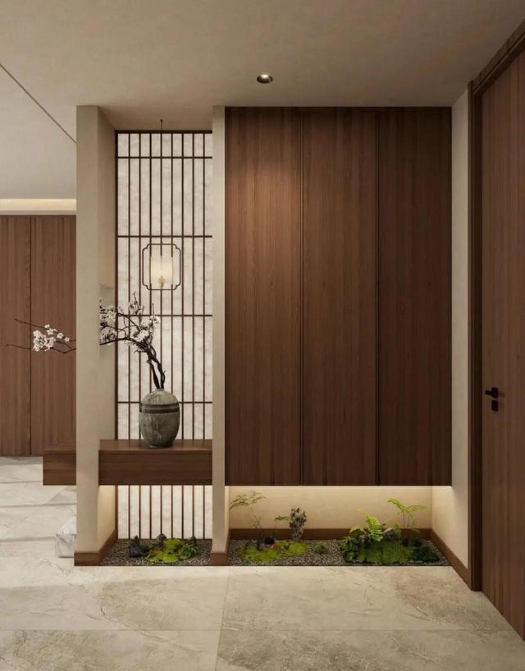 玄关设计宝典:小空间收纳+高颜值搭配,轻松搞定入户第一眼
