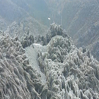 风雪径山