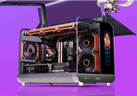 699元 动力火车推出幻翼LCD版机箱：双鸥翼海景房设计