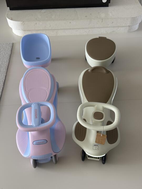 酷骑N1扭扭车and贝易皇室扭扭车