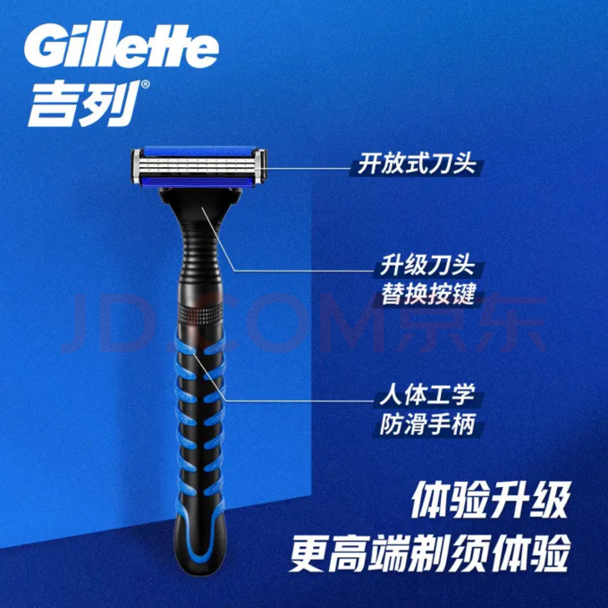 吉列手动剃须刀