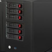 国屹屹存SS600国产化桌面6盘位NASRAID私有云24T大容量企业级硬盘