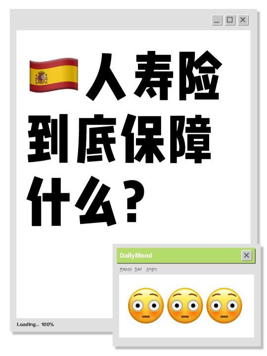 🇪🇸人寿险到底保障什么