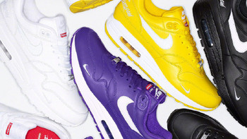 当皮革遇上气垫，Supreme x Nike Air Max 1 联名款杀疯了！