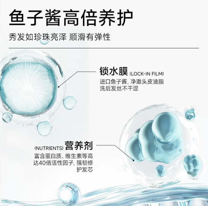 弹动洗发水