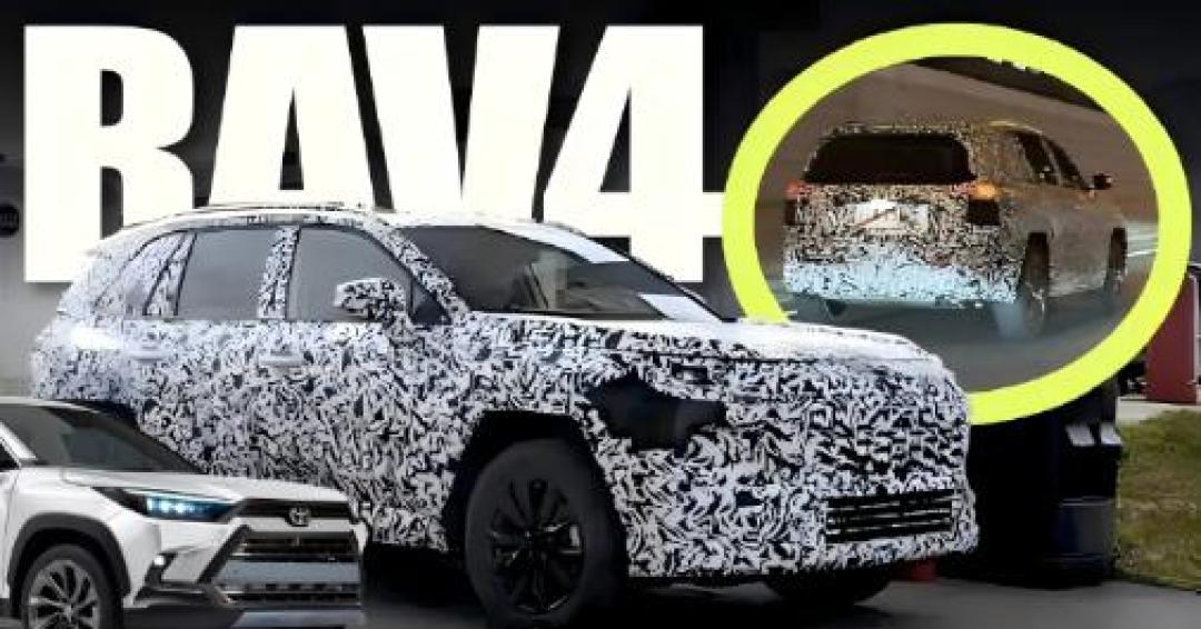 硬汉转型!全新丰田RAV4全系混动+硬核设计,油耗1L/100km太狠