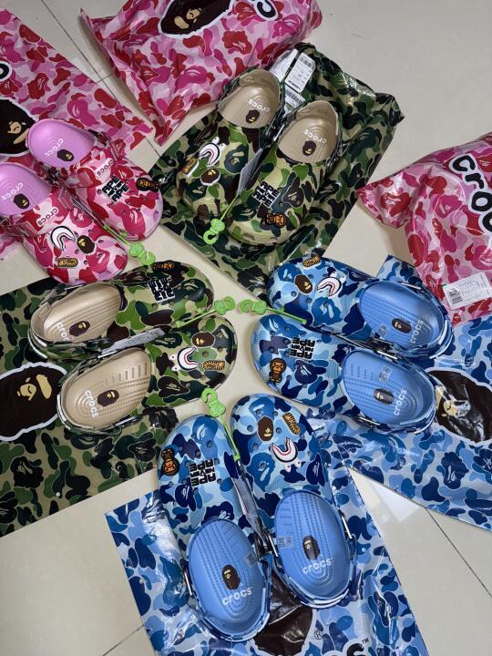 关于这次Bape和Crocs洞洞鞋我想说几句