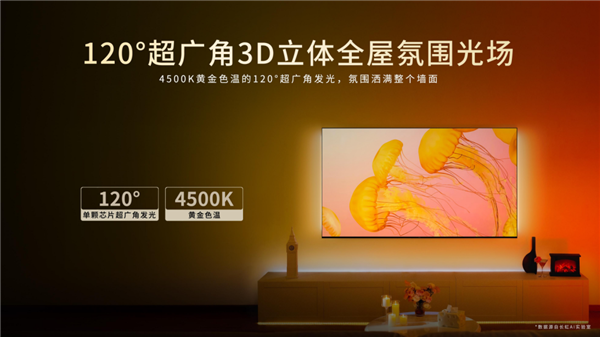 7997元起！长虹发布行业首款治愈系TV：首创漫反射AI光翼