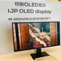 TCL展出首款量产27寸印刷OLED 4K显示屏：成本降低20％