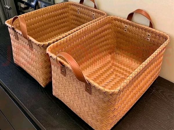 汽车后备箱收纳的得力助手——范爷家防压编织超大收纳框