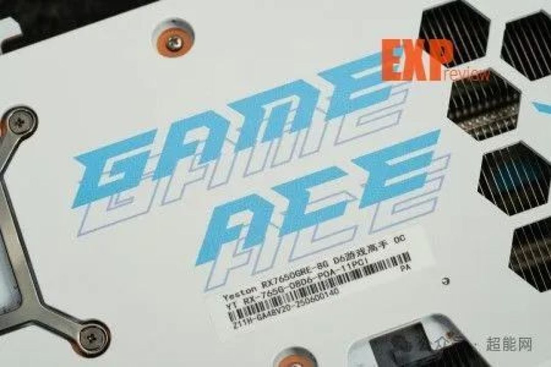 盈通RX 7650 GRE游戏高手OC显卡评测:蓝白可爱外观,高频BIOS发挥卓越性能