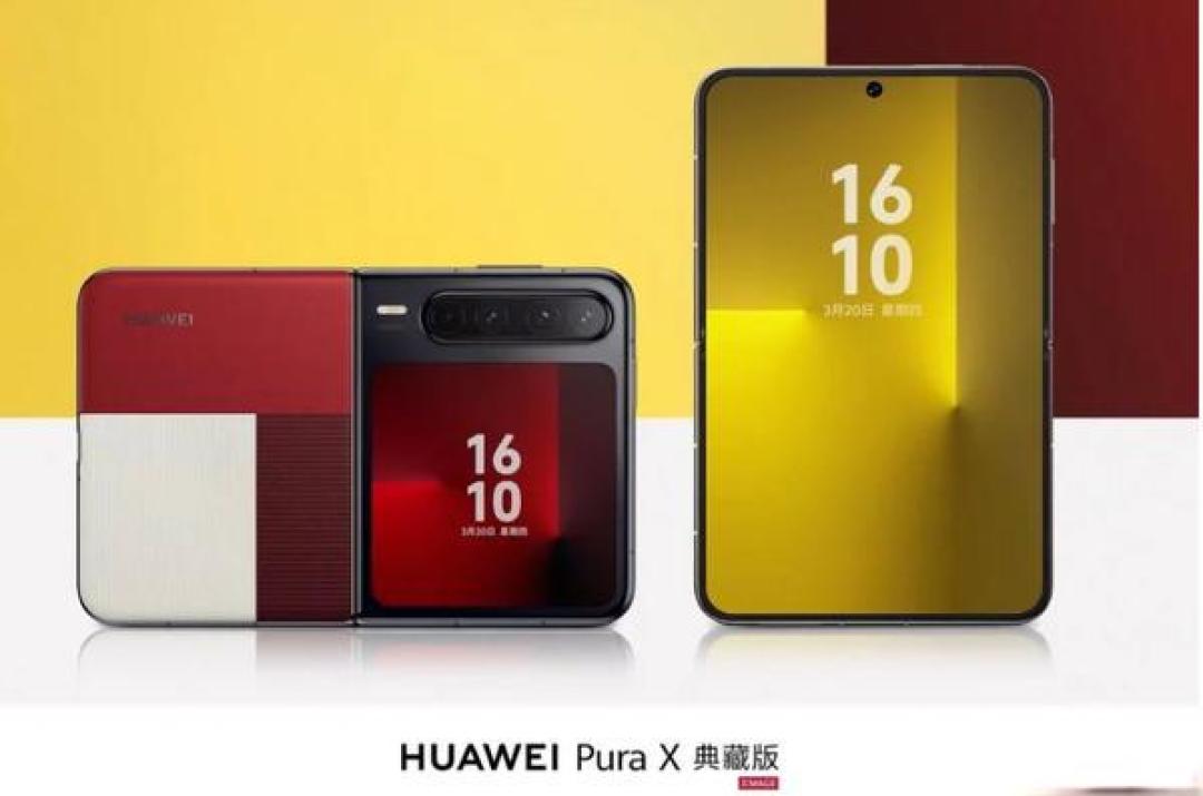 华为Pura X阔折叠手机发布：首搭鸿蒙OS 5.0重塑16:10大屏交互体验