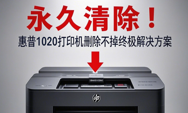 永久清除!惠普1020打印机删除不掉终极解决方案
