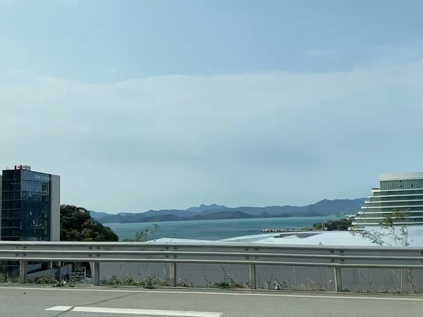 深圳出发去惠州走惠深沿海高速还是太美了！