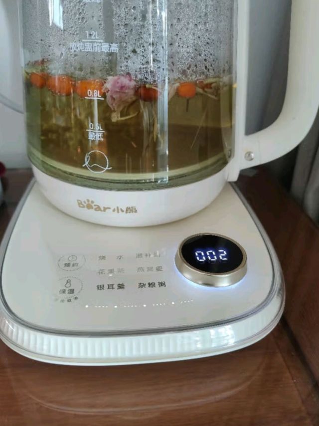 养生人必备！小熊多功能养生壶