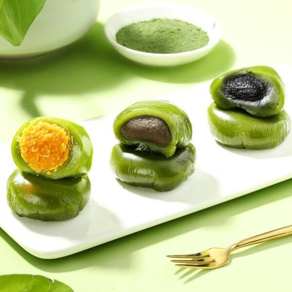 春日艾草青团，滋源美味，一口咬下满满幸福