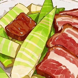 春日限定：春笋炒腊肉，一口鲜脆满口香！