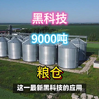 黑科技巨无霸！9000吨级粮仓上线。