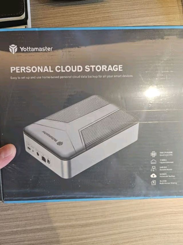 尤达大师 私有个人云nas网络存储器家庭服务器存储扩容资料备份手机文件同步适用黑神话悟空（无盘版）