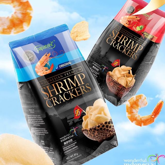 印尼进口虾片，多口味选择