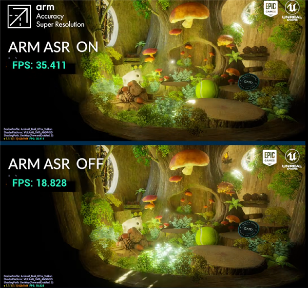Arm ASR超分让手游帧率提升100%!基于AMD FSR 2