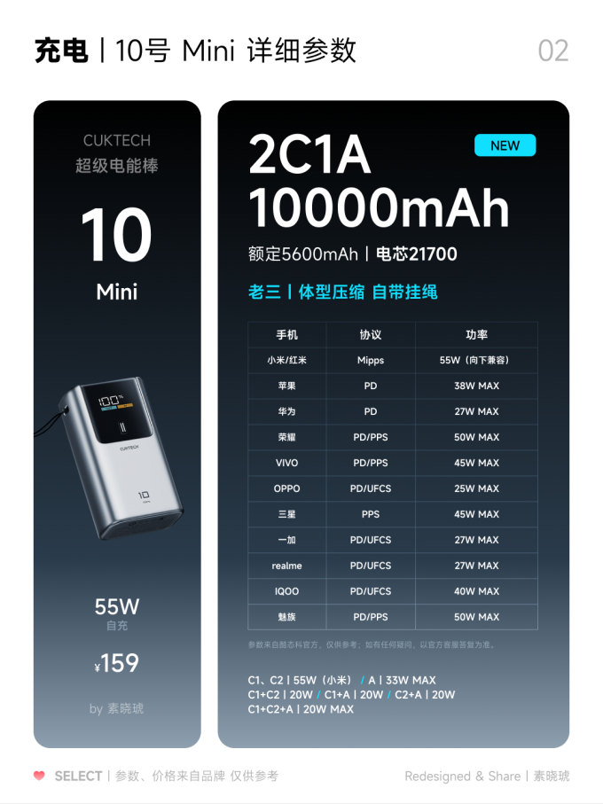 酷态科移动电源