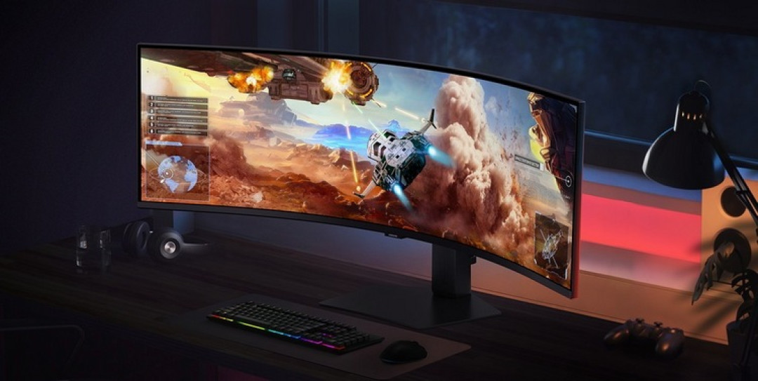 三星发布新款 Odyssey G9 顶级游戏显示器,49英寸超宽比、高曲率