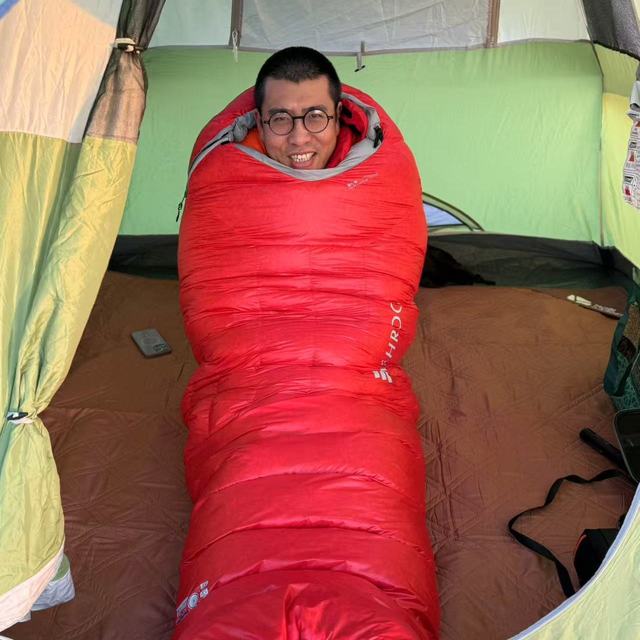 天石极光鹅绒睡袋，轻户外露营通宵好伙伴！南汇嘴赏弦月观日出。