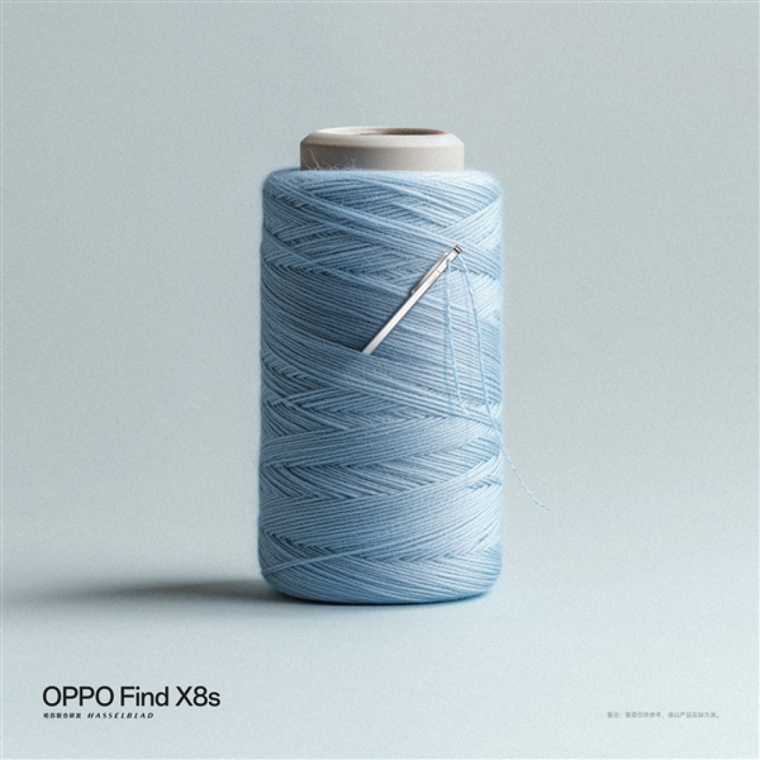 最薄机身+最轻重量!OPPO创意海报把Find X8s具象化了