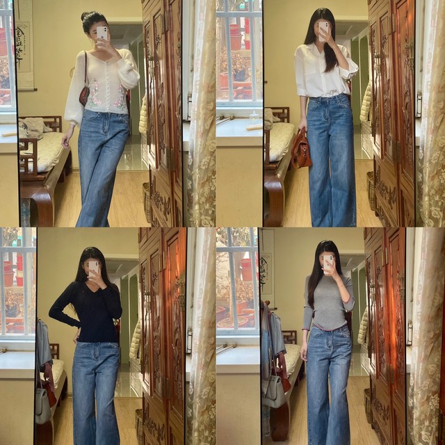 穿搭万金油｜可以搭配任意上衣的牛仔裤👖