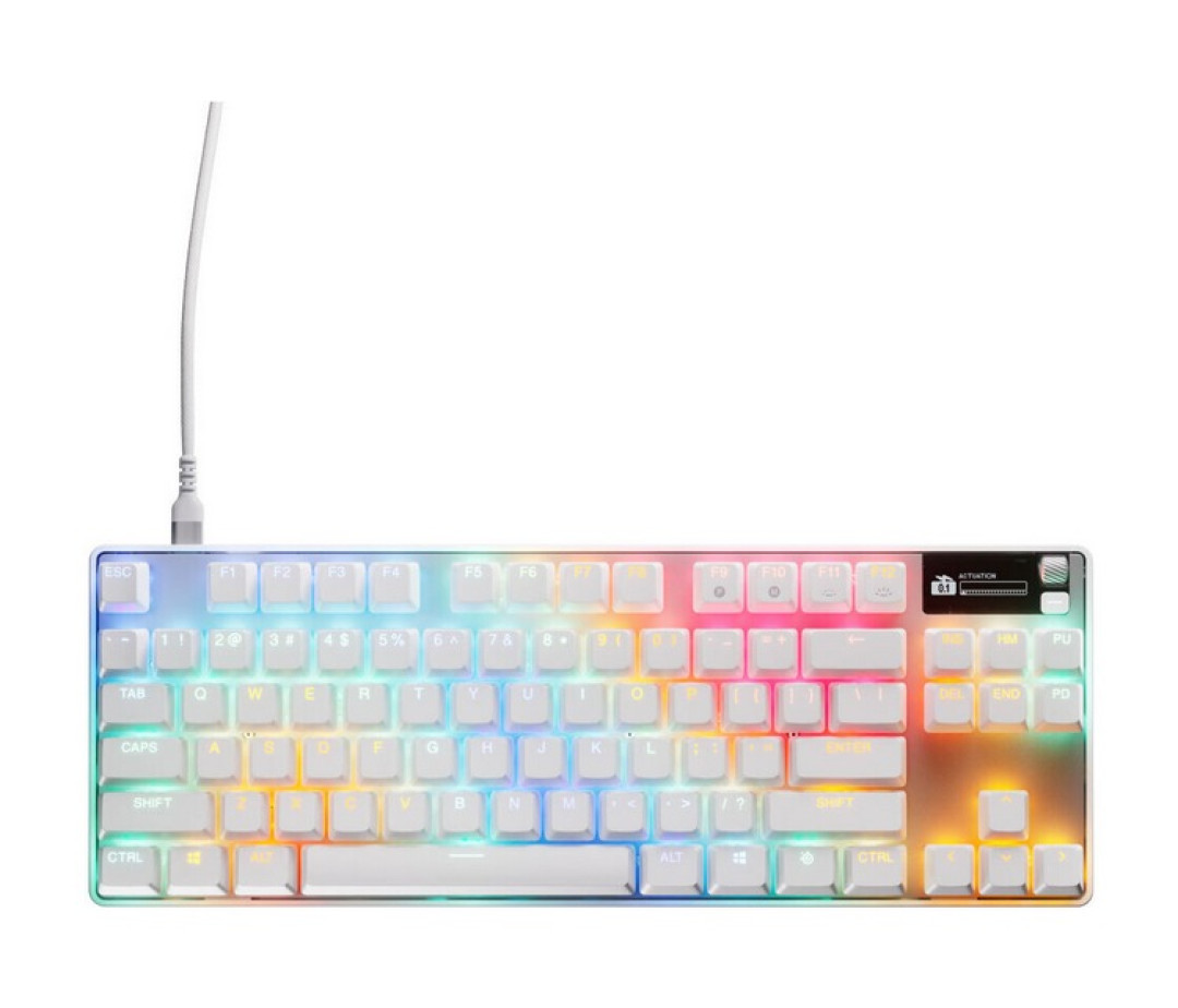 赛睿发布新款 Apex Pro Gen 3 迷你键盘、以及白色版Apex Pro TKL Gen 3键盘